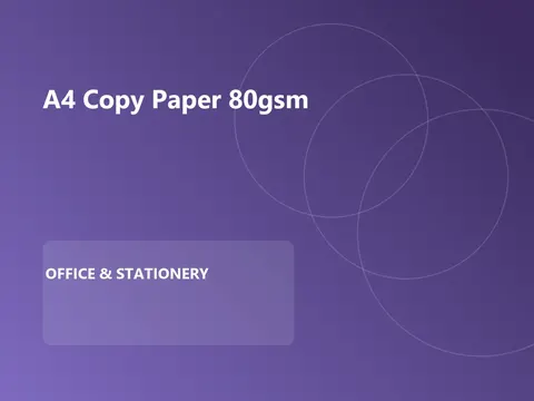 A4 Copy Paper 80gsm