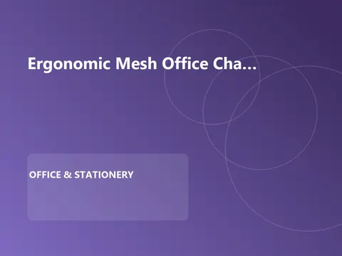 Ergonomic Mesh Office Chair