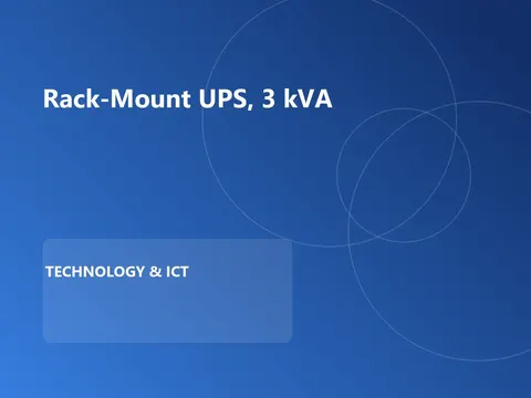 Rack-Mount UPS, 3 kVA