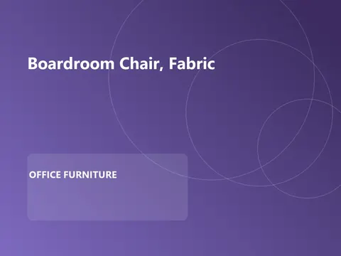 Boardroom Chair, Fabric