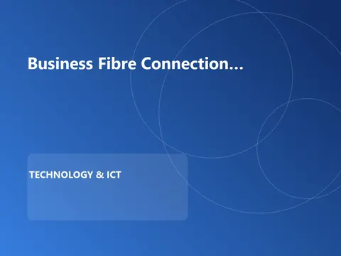 Business Fibre Connection, 50 Mbps