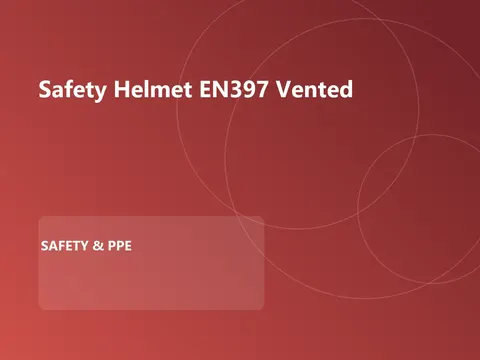 Safety Helmet EN397 Vented