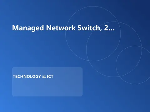 Managed Network Switch, 24-Port