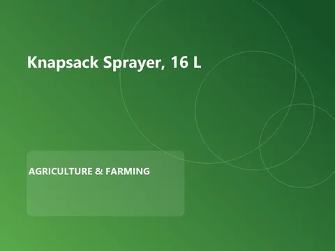 Knapsack Sprayer, 16 L